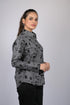 OWO THE LABEL Women shirt for party wear stylish shirt western wear Alphabetical Print Long Sleeves Shirt (OTL-SHRT-1006)